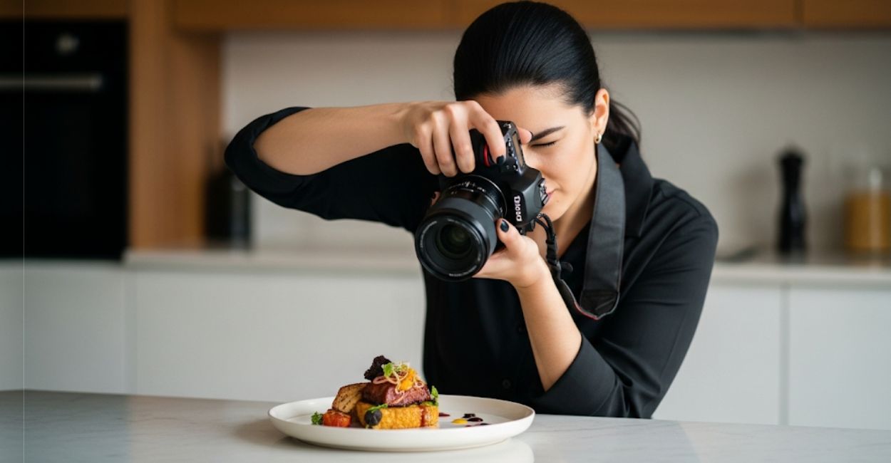 como tirar fotos de comida