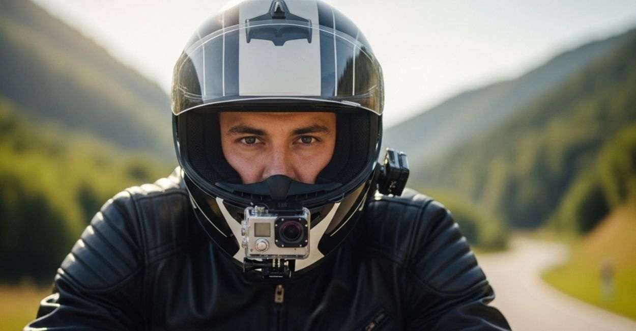 qual a melhor câmera para capacete de moto