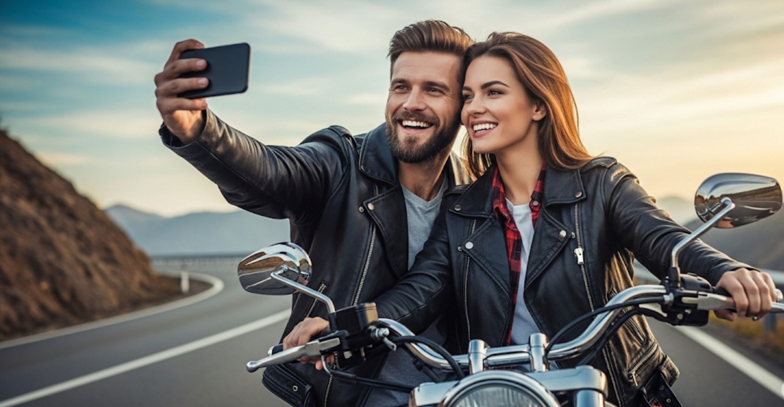 Capture a emoção da sua viagem de moto! 7 dicas essenciais para fotos incríveis na estrada. Otimize suas fotos de aventura.